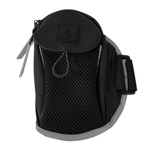 Free People Movement On Track Armband Black Mesh Phone Holder Running Gym